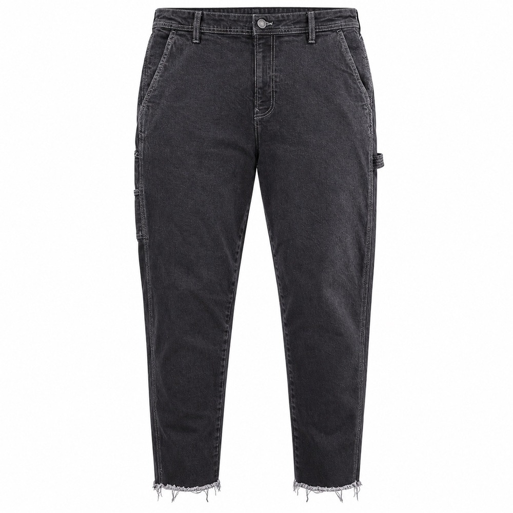 Cotton On Carpenter Tapered Jeans Recycled Cotton 36 Washed Black Streetwear